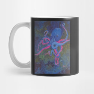 Octopus design - from my original acrylic painting sea creatures Mug